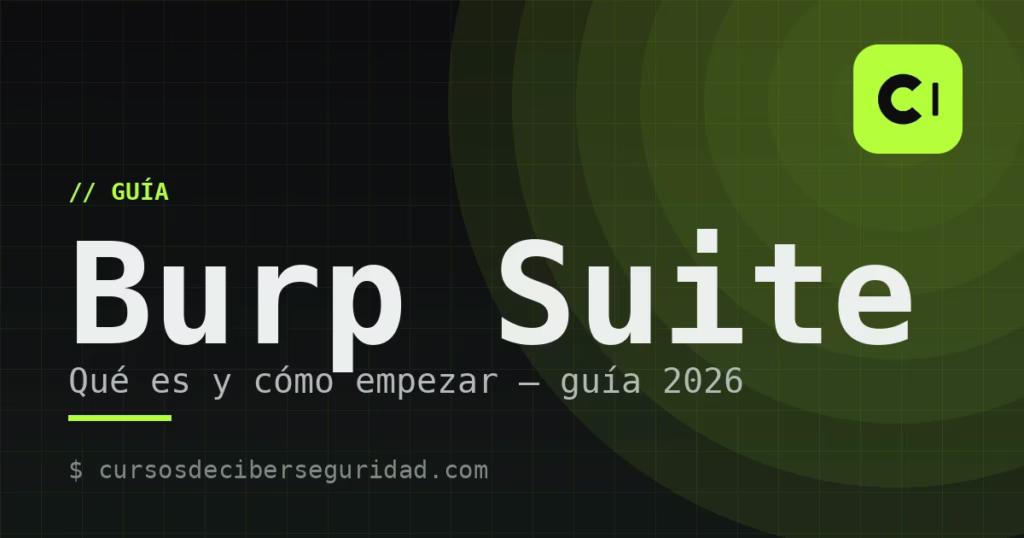 Qué es Burp Suite y cómo empezar: guía completa (2026)