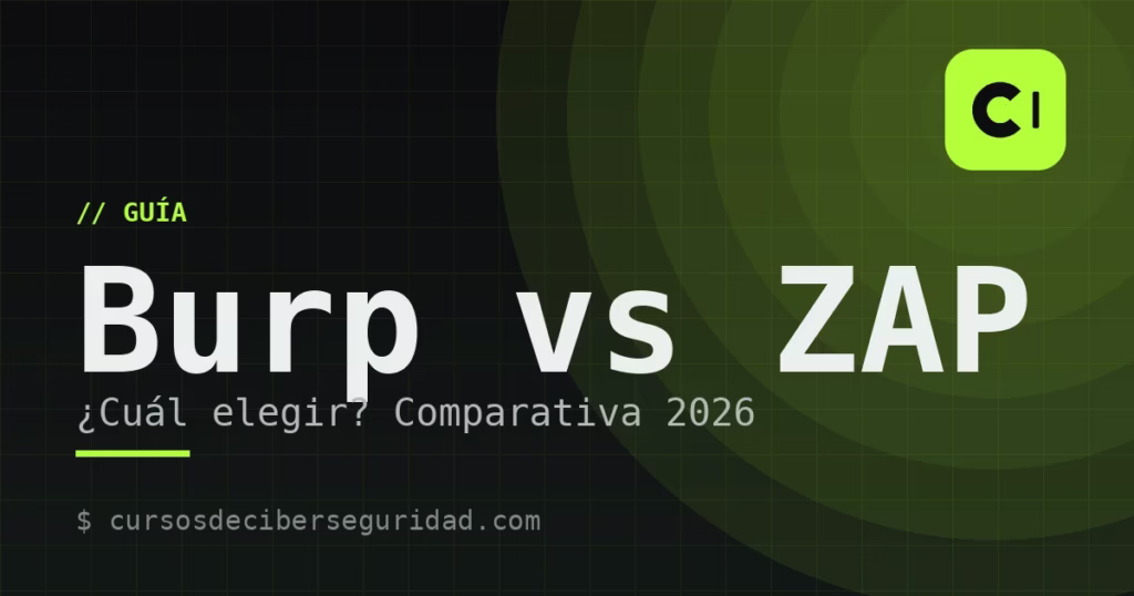 Burp Suite vs OWASP ZAP: ¿cuál elegir? (2026)