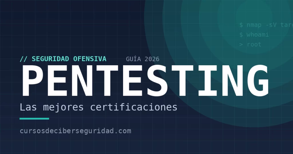 Mejores certificaciones de pentesting (2026)