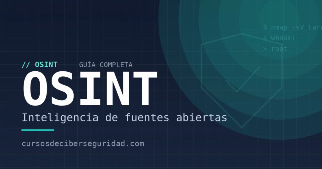 OSINT: guía completa de inteligencia de fuentes abiertas (2026)