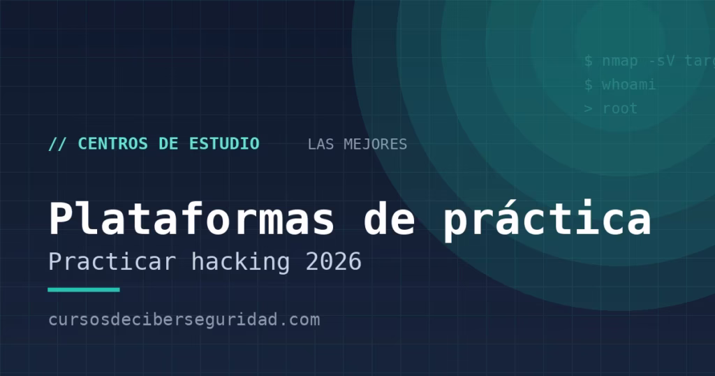 Mejores plataformas para practicar hacking (2026)