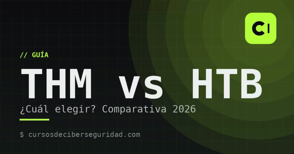 TryHackMe vs Hack The Box: ¿cuál elegir? (2026)