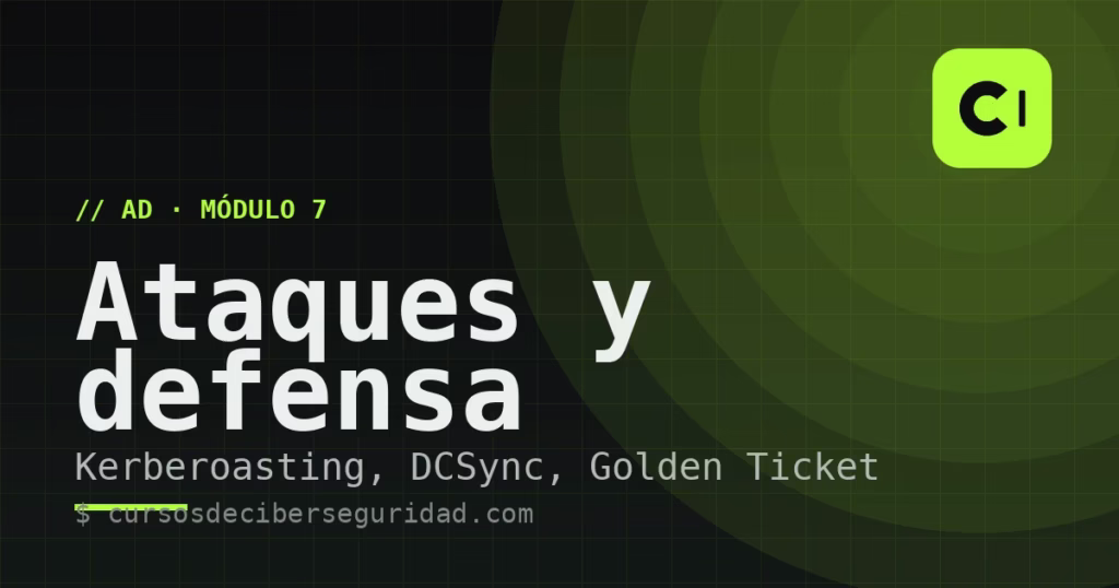 Módulo 7: Ataques clásicos a Active Directory y cómo defenderse