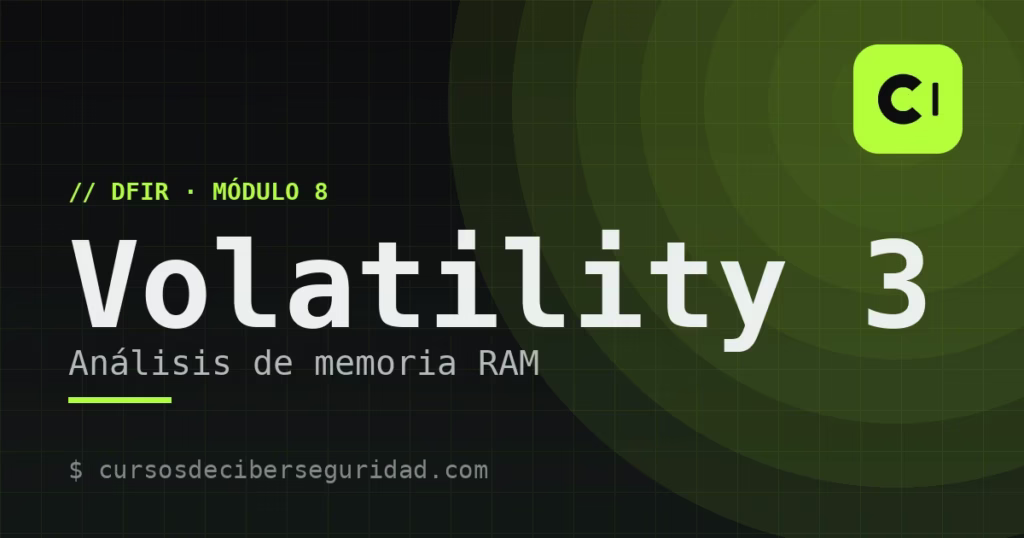 Módulo 8: Análisis de memoria RAM con Volatility 3