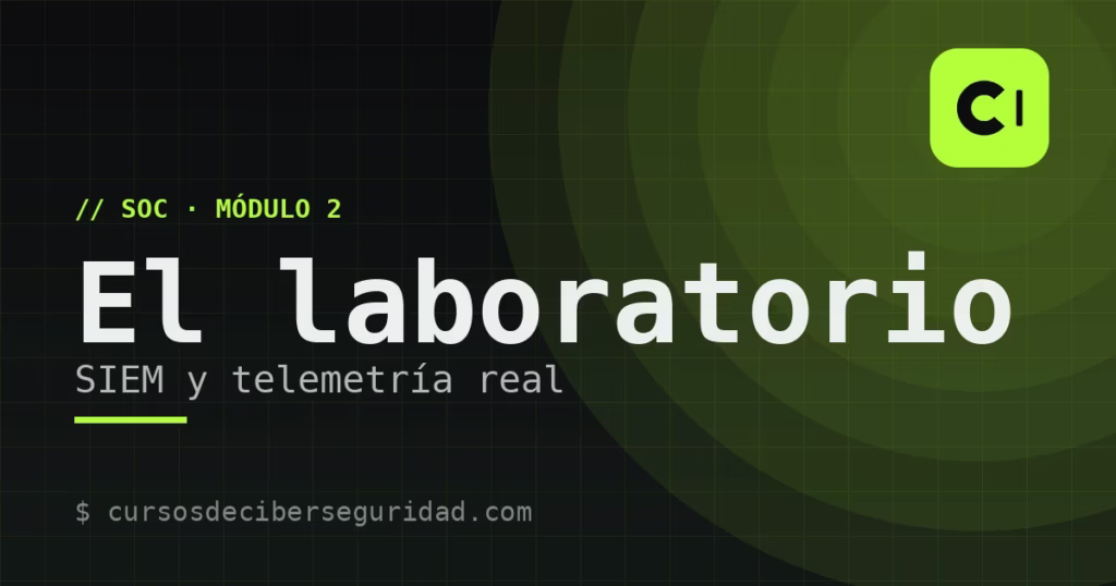 Módulo 2: El laboratorio: SIEM gratuito y telemetría real