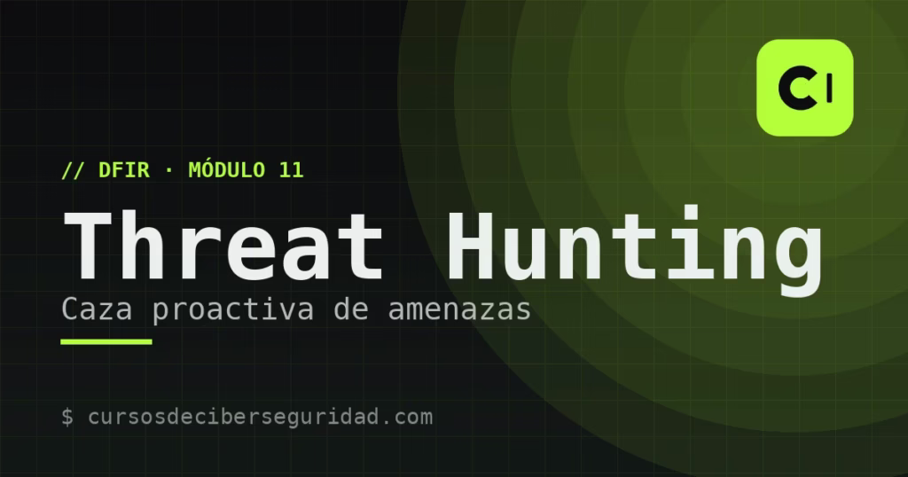 Módulo 11: Threat Hunting proactivo